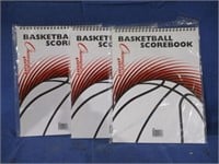Basketball scorebook