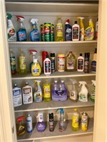 Kitchen closet cleaners- all