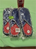 3 Slippers New