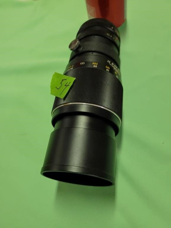 Por Automatic camera lens (1.55F=300mm) with case