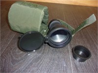military monocular with belt clips or pack NOS