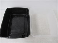 "Used" IRIS USA Open Top Cat Litter Tray with