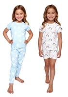 Pekkle Kids 4-piece Pyjama Sets for Kids,