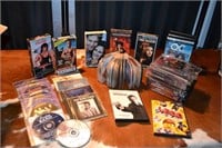 Media Collection: VHS's, CD's & DVD's