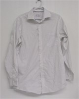 Calvin Klein Men's Long Sleeve Dress Shirt, Medium