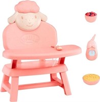 Baby Born Baby Doll Mealtime Table - Includes
