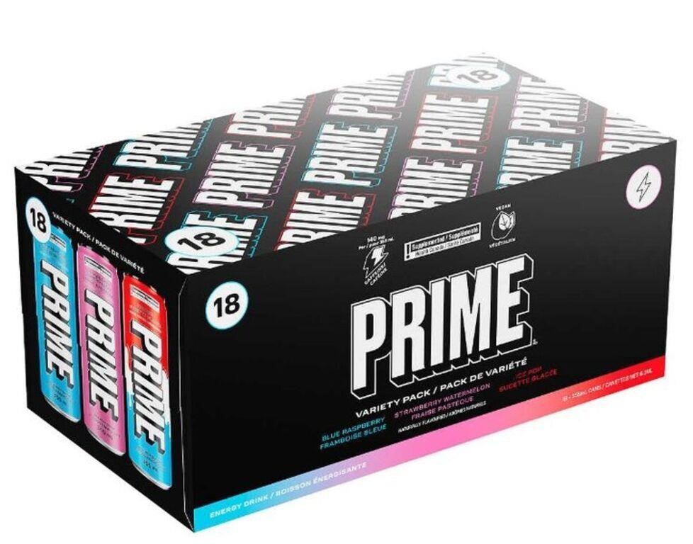 18-Pk Prime Energy Drink Variety Pack 355 mL