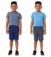 32 Degrees Youth 4-piece Short Set, Size 6, Blues