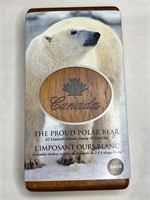 Canada Stamp and Coin set Polar Bear
