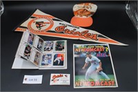 Orioles Memorabilia, Poster,  Hat, Playing Card