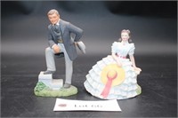 (2) Avon Figures Gone With The Wind Characters