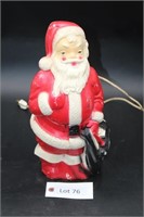 1966 USA Made Blow Mold Santa Figure
