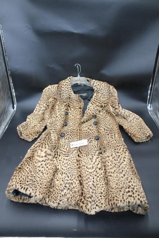 Hutzler's Baltimore Leopard Down Coat