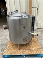 Groen gas 40gal steam jacketed kettle
