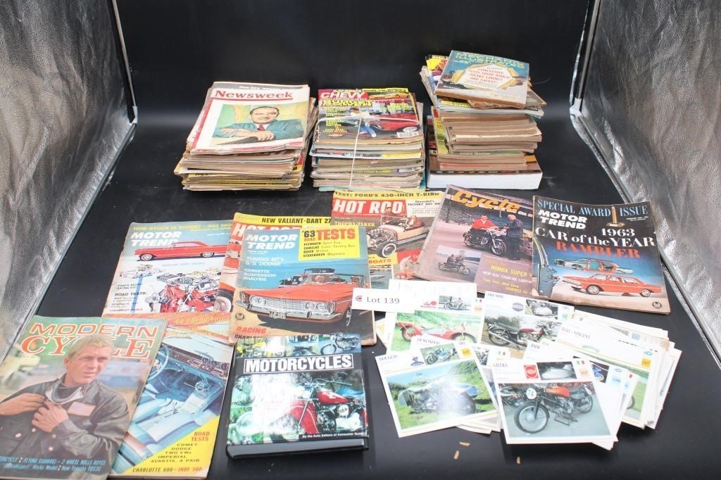 Assorted Automotive & Motorcycle Magazines