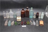 Large Grouping of Assorted Glass Bottles