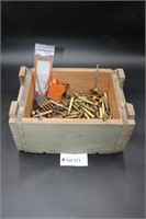 Ammo Crate 1/2 full With .30 Cal M2 Ammo
