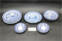 Independence Hall Liberty Blue Plate/Bowl Set