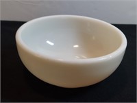 Vintage Pyrex Milk Glass Bowl Early Corning Logo