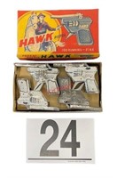 Vintage Hawk Cap Gun Full Retail Display Box