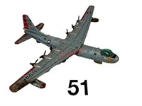 Vintage Convair B-36 Tin Toy Plane