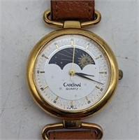 Cardinal Men's Quartz Moon Phase Watch