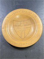 1939 Kriegsweihnacht Luftwaffe Wood Plate