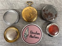 Lot of pocket watch cases in various condition