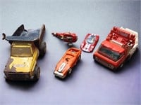 5 Vintage Toy Cars / Trucks