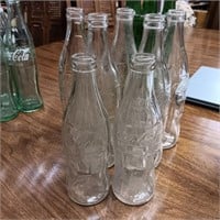 8 Glass Coke Bottles