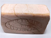 Vintage Soap - White Wooler Perfect for Flannels
