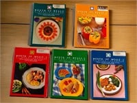 5 Month of Meals Cookbooks Vol. 1, 2, 3, 4, 5