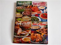 4 Taste of Home Annual Recipe Books Hardcover