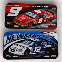 Ryan Newman Kasey Kahne NASCAR License Plates