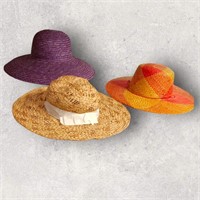 3 Lovely Sun Gardeining Hats