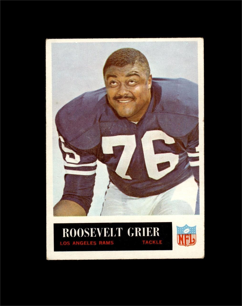 1965 Philadelphia #88 Roosevelt Grier EX to EX-MT+