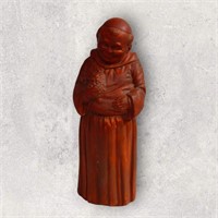 Religious Monk Figure 12.5" tall
