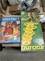 Vintage Games Criss Cross and Number Rings