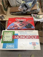 Monopoly and Checkers Games