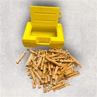 Lincoln Logs in TYCO Buidling Blocks Plastic Case