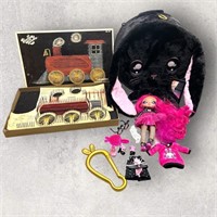 No! No! No! Surprise Doll Fuzzy Case/Train String