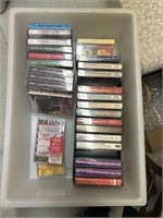Lot of 20 cassette tapes