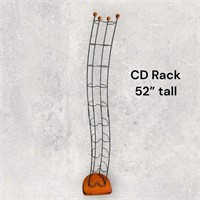 Stylish CD Rack 52" Tall