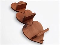 Wood Heart Shelf