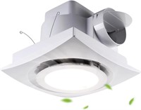 Bathroom Exhaust Fan With LED Light