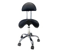 ($145) Swivel Salon Stool Chair with Back