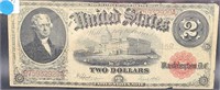 1917 $2 - Large Bill