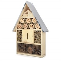 Navaris XL Wooden Insect Hotel - 9 x 16 x 3