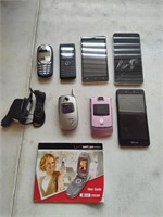 Assorted Cell Phones, 7 PC's