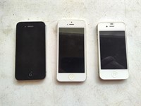 Apple Cell Phones, 3 PC's
